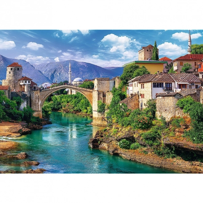 Puzzle Alter Brücke in Mostar 500 Teile