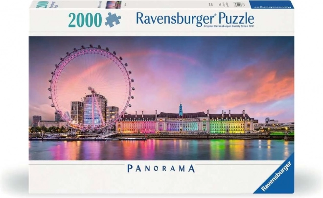 Ravensburger Panoramapuzzle Bunter London-Blick 2000 Teile