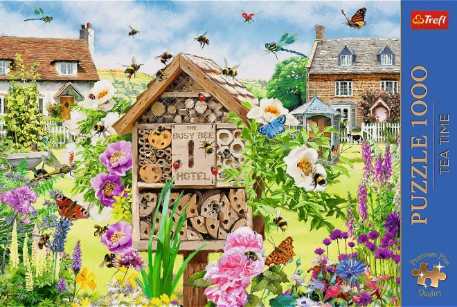 Puzzle 1000 Teile - Tea Time - Haus für Bienen