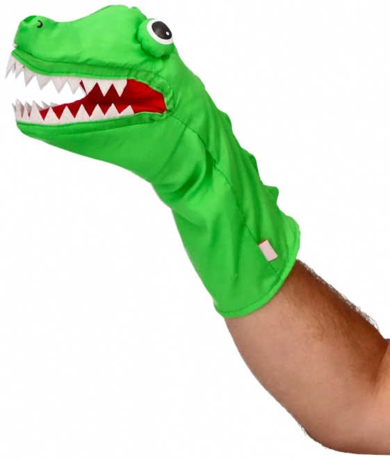 Handpuppe Aligator