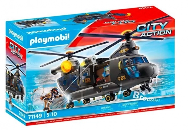 Playmobil City Action Rettungshubschrauber der Spezialeinheit
