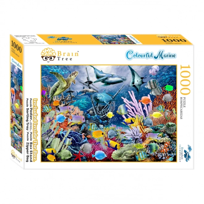 Puzzle Buntes Meer 1000 Teile