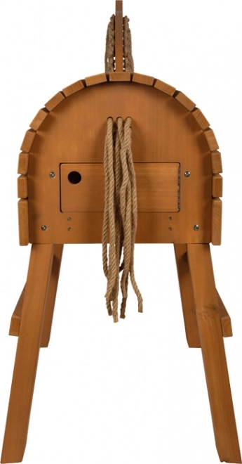Braunes Holzpferd Small Foot