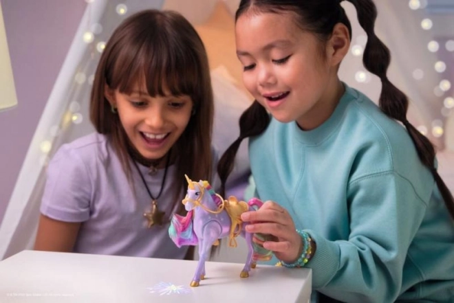 Unicorn Academy Leuchtender Einhorn und Figur 11 cm Sophia & Wildstar