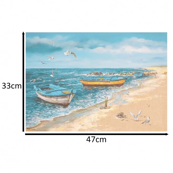 Puzzle Poranek am Meer 500 Teile