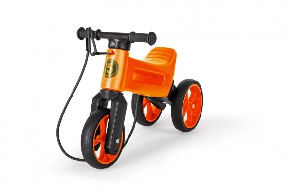 Laufrad Funny Wheels Rider Supersport Weiß/Orange 2-in-1 mit Tragegurt – Orange