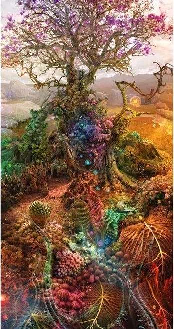 Puzzle 1000 Teile – Magnetischer Baum