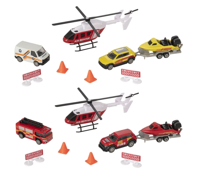 Druckguss-Hubschrauber mit realistischen Details
