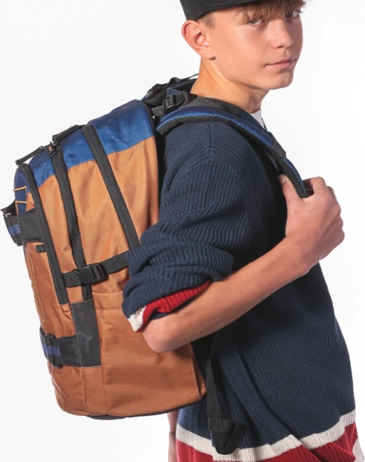 Set BAAGL Skate Duo: Rucksack, Federmäppchen und Sporttasche