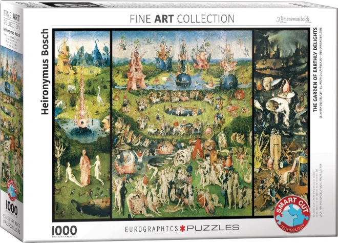 Puzzle Garten der Lüste 1000 Teile von Eurographics