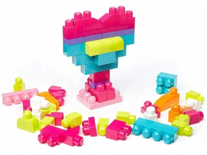 Mega Bloks Großer Beutel Bausteine - Rosa