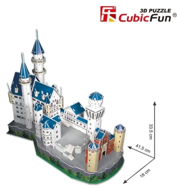 3D Puzzle Schloss Neuschwanstein National Geographic