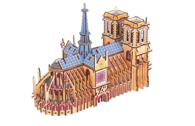 Holz 3D Puzzle Notre-Dame Kathedrale