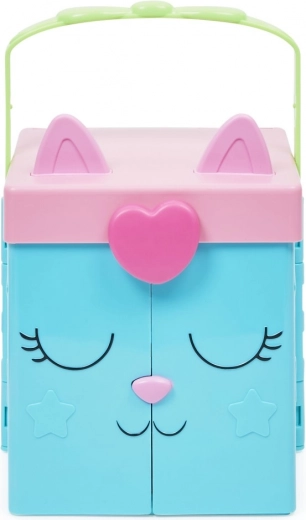 Tragbarer Katzenkoffer mit Schloss