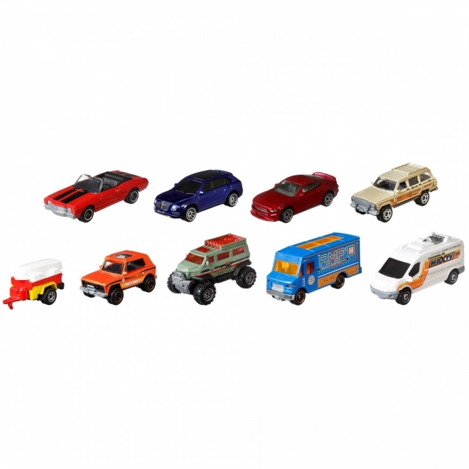 Matchbox 9er-Auto-Set