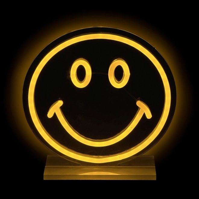 Led Neon Smiley Lampe