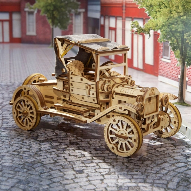 Ugears Historisches Automobil-Puzzle aus Holz