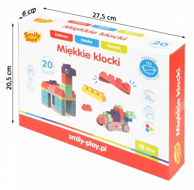 Weiche Würfel 20 Stück