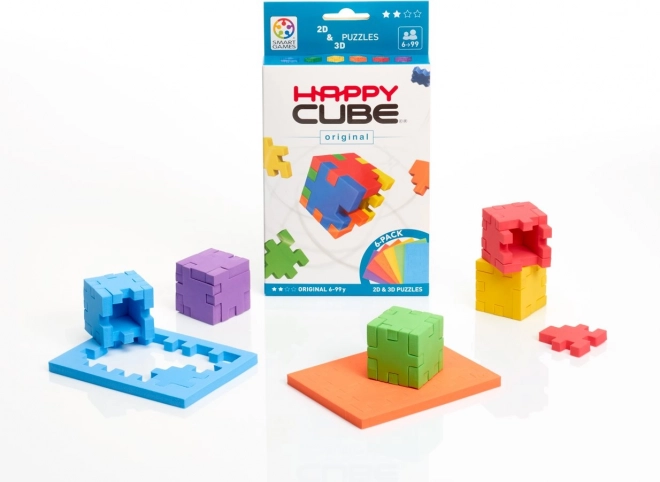 Happy Cube Original 3D Puzzle Spiel