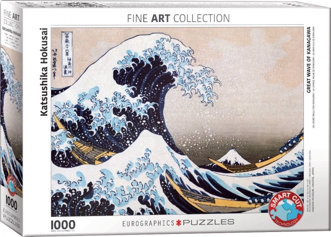 Eurographics Puzzle Die große Welle von Kanagawa 1000 Teile