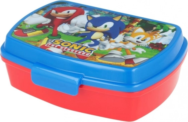 Lunchbox für Kinder Sonic the Hedgehog (Blau & Rot)