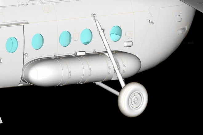 Plastikmodell Hubschrauber Mi-8T Hip-C