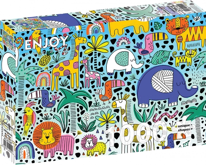 Doodle Safari Puzzle 1000 Teile
