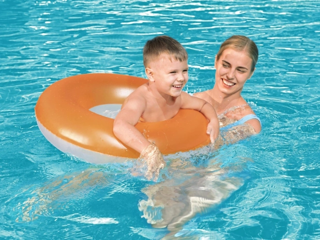 Bestway Aufblasbarer Schwimmreifen 76 cm für Kinder – orange