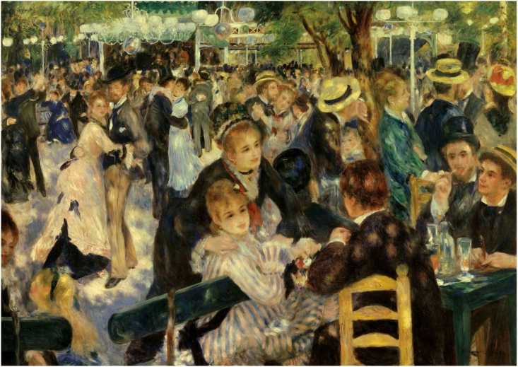 Puzzle Tanz im Moulin de la Galette 3000 Teile