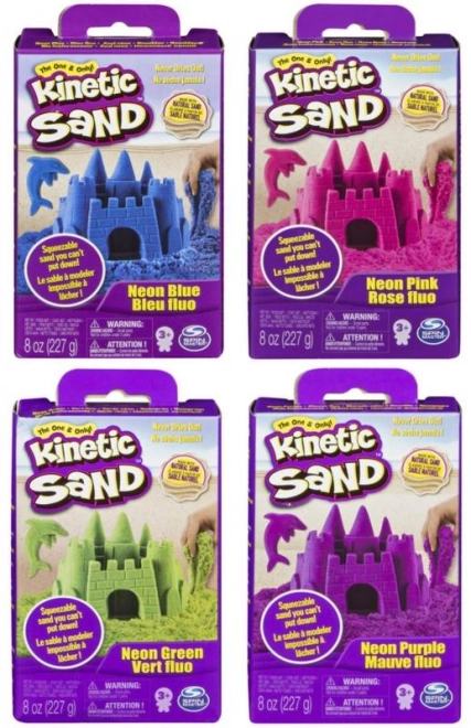 Kinetischer Sand Neonfarben