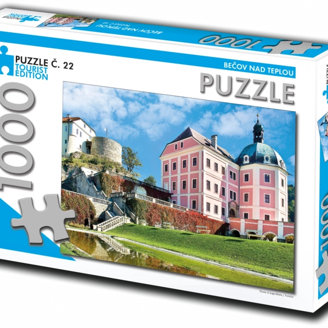 Puzzle Bečov nad Teplou 1000 Teile – Touristen-Edition