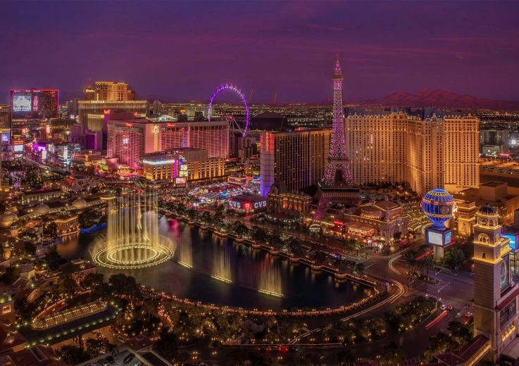 Puzzle Las Vegas, USA 1000 Teile