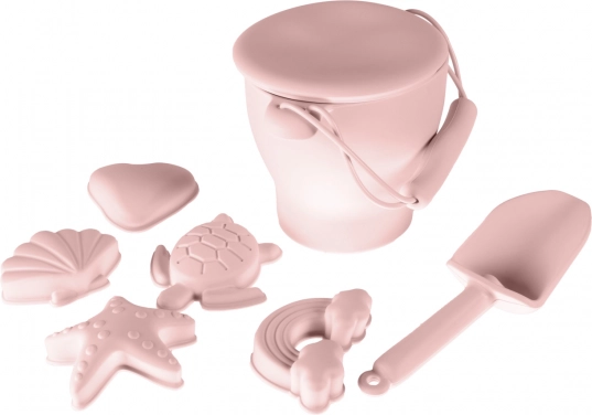Silikon-Set für Sand, Altrosa
