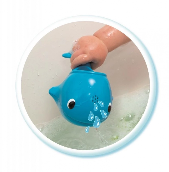 Insel mit Cotoons-Tierchen zum Baden