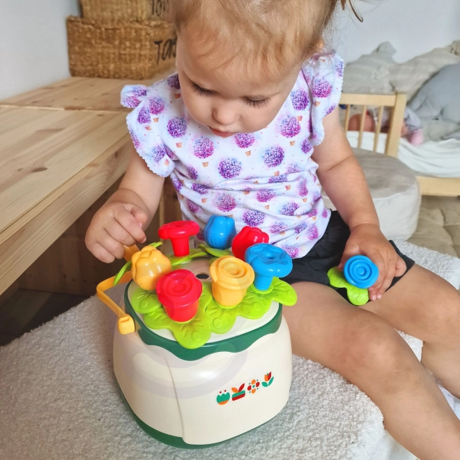 Blumenkorb Sortier- und Lernspiel für Kinder