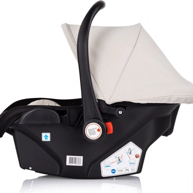 Kindersitz Chipolino Amore i-Size 40-87 cm Biscotta