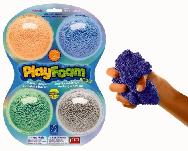 PlayFoam® Knetkugeln 4er-Pack