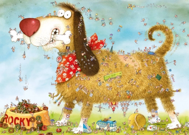 Heye Puzzle Auf dem Hund 1000 Teile