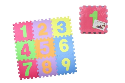 Schaumstoff-Puzzle-Spielmatte für Kinder mit Zahlen