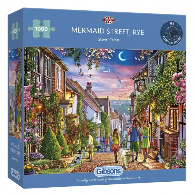 Mermaid Street Puzzle 1000 Teile