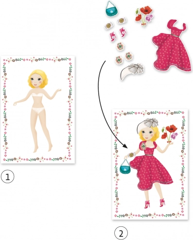 Djeco Mode Design Sticker Set