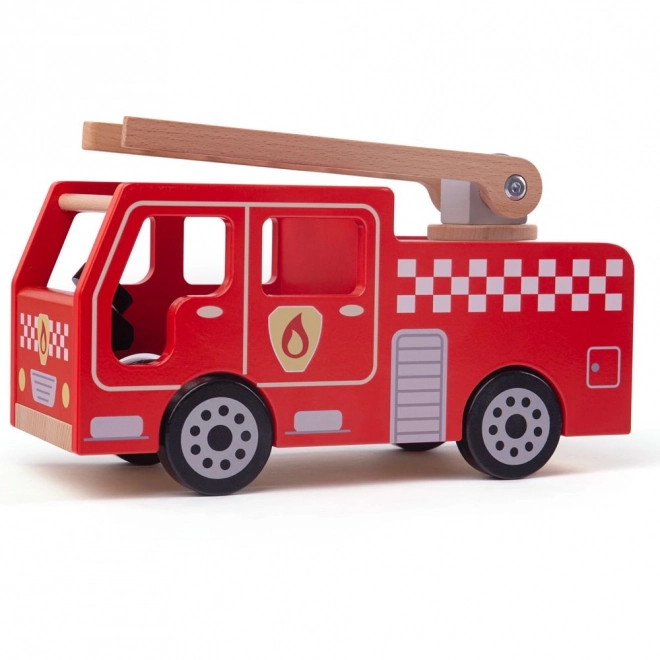 Holz Feuerwehrwagen von Bigjigs Toys