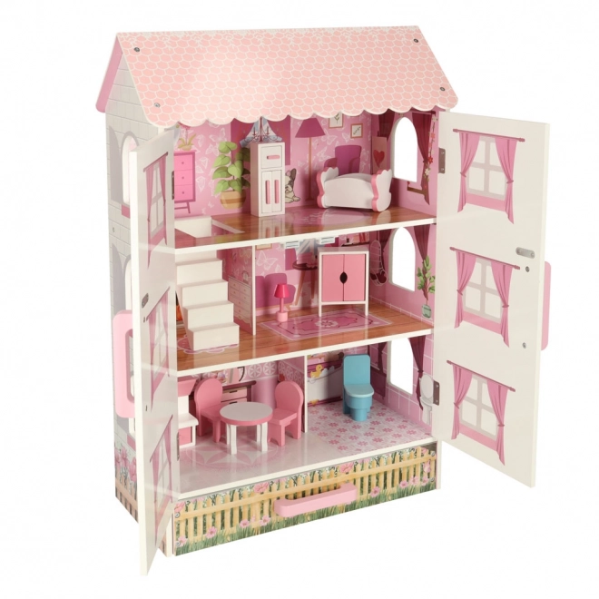Drewniany Puppenhaus Lulilo rosa