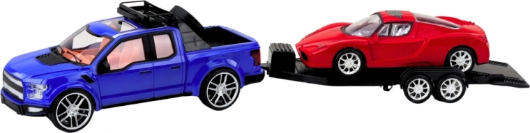 Funktionaler Transport mit klappbarer Rampe