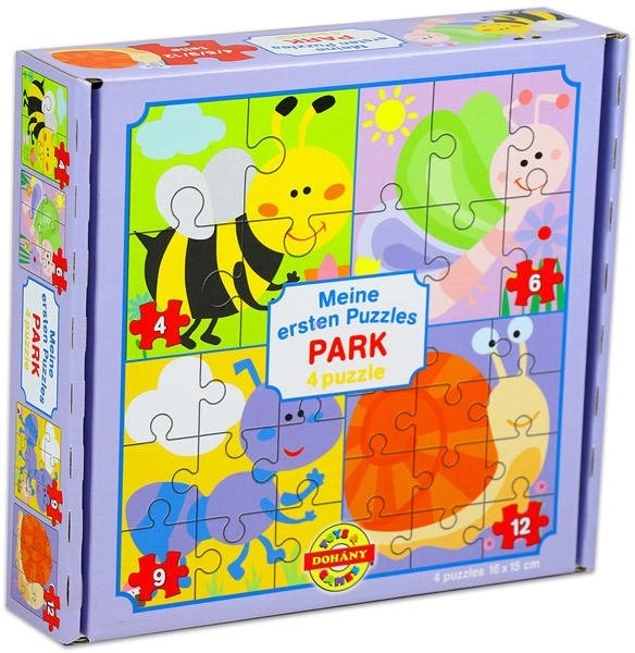 Puzzle Transportmittel 4-in-1 von Dohány