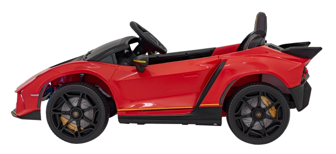 Kindersportwagen Lamborghini Invencible Rot