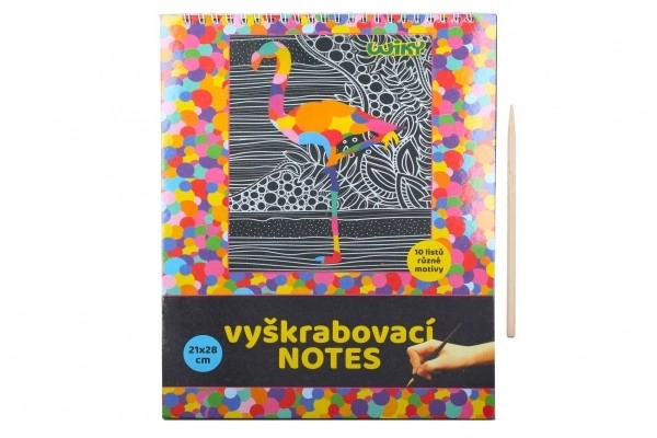 Notizblock zum Kratzen 21x28cm