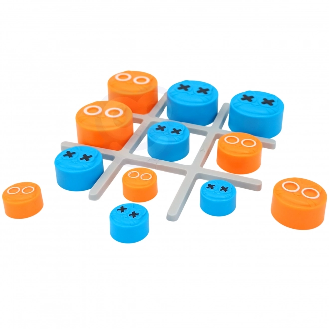 Woopie tragbares Tic-Tac-Toe-Spiel mit Katzenmotiv