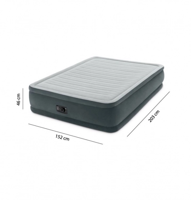 Aufblasbare Matratze mit Pumpe Intex 203x152 cm
