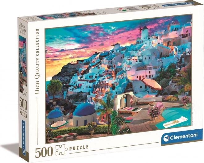 Clementoni Puzzle 500 Teile - Blick auf Griechenland